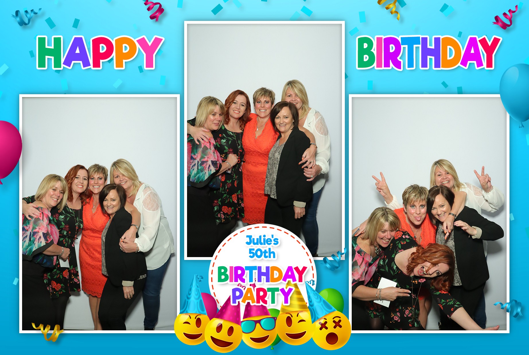 Julie's 50th Birthday | View more photos from the event at gallery.myphotoboothexperience.co.uk/u/MyPhotoBoothExperienceLtd/Julies-50th-Birthday